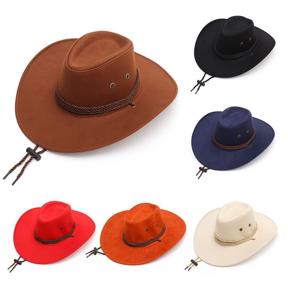 Winter Ethnic Fashion For Women - Mode Westerse Stijl Western Cowboyhoed Etnische
