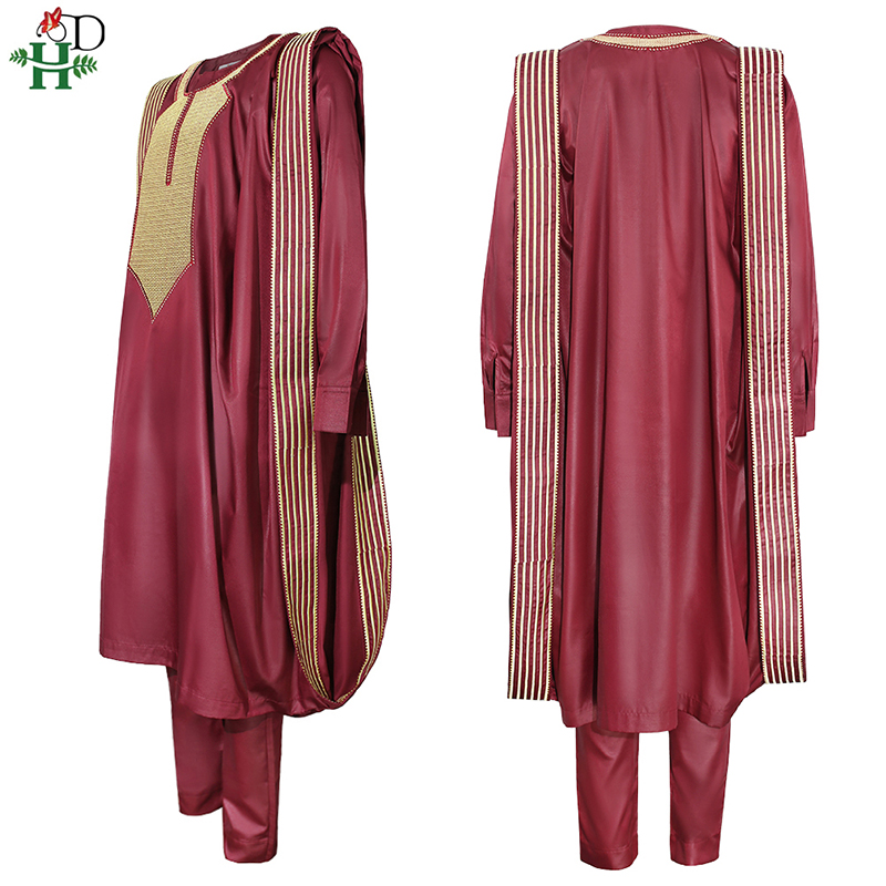H&D Afrikaanse Agbada Pak Voor - Dashiki Shirt Men recensie en prijs