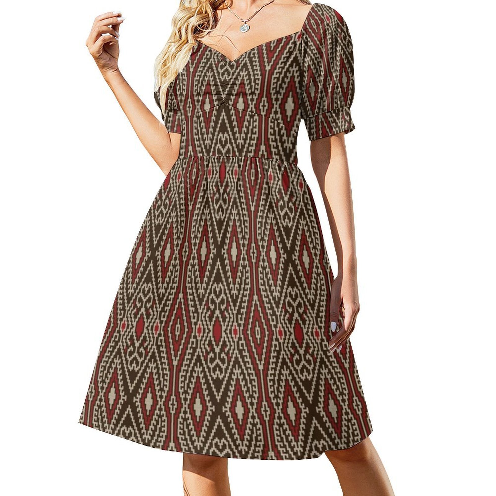 Etnisch Filippijns tribal patr - Ethnic Fashion Philippines recensie en prijs