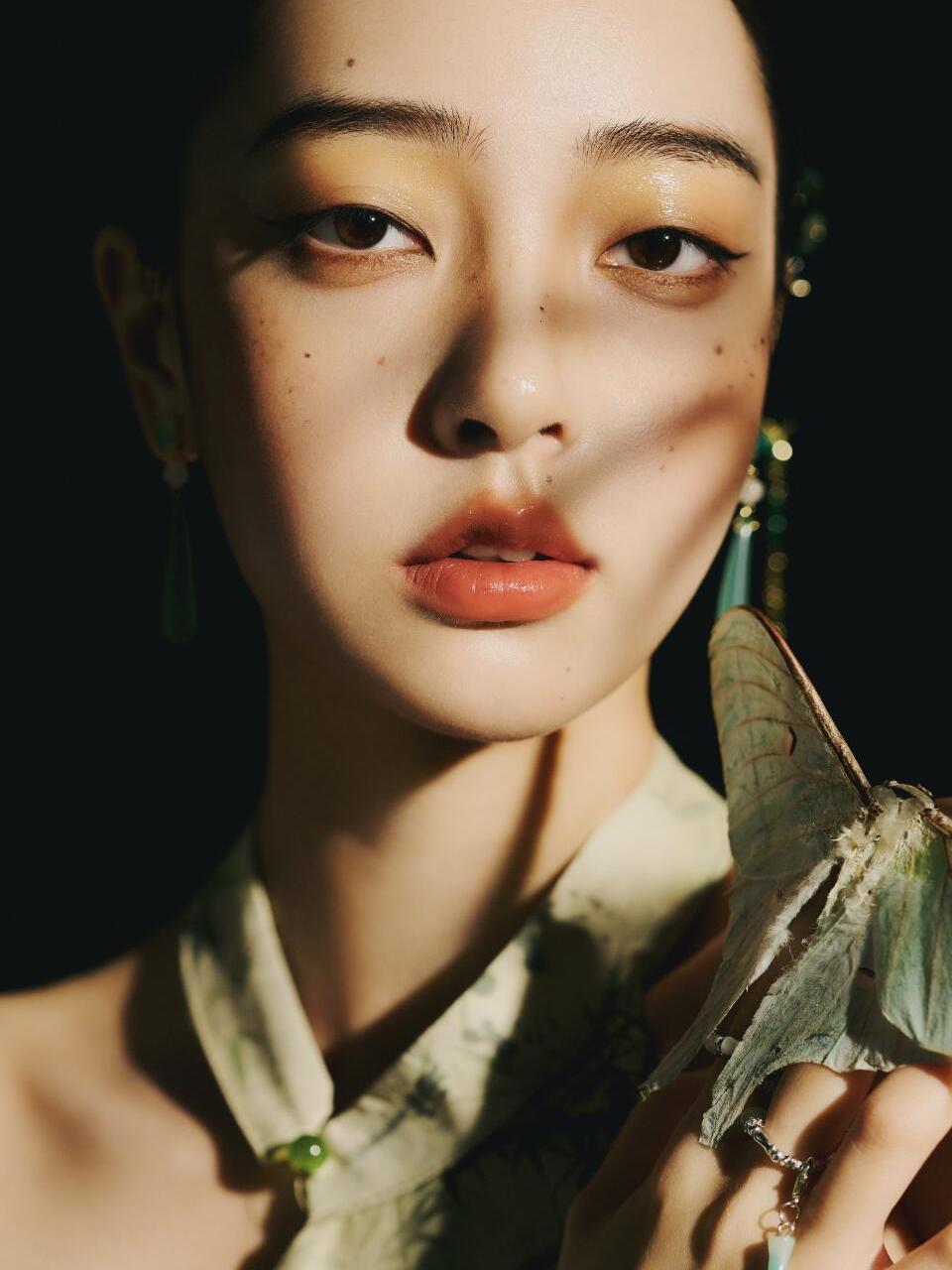Nieuwe groene Chinese stijl ru - Ethnic Fashion Studio recensie en prijs