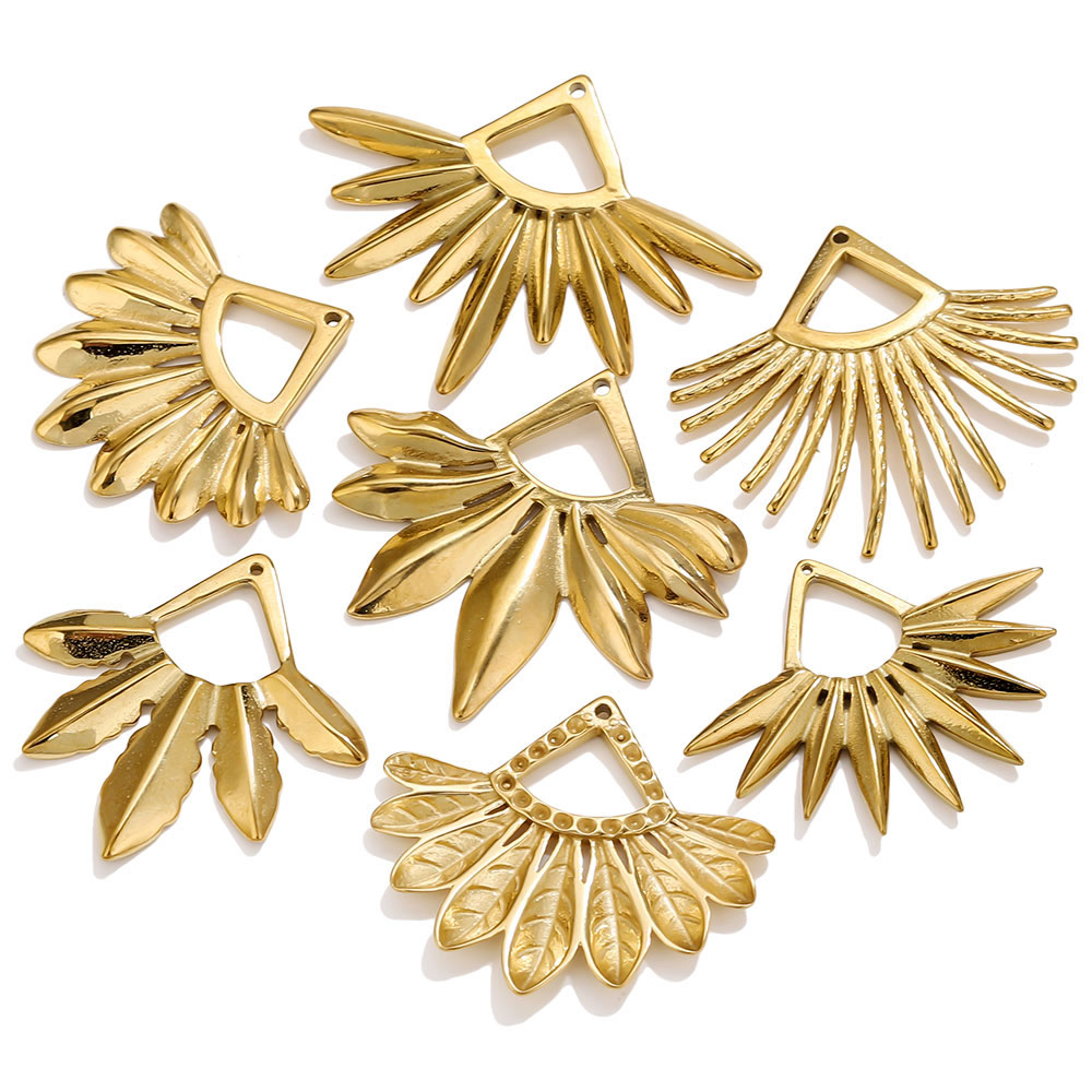 2 stuks roestvrijstalen waaier - Ethnic Fashion Jewellery recensie en prijs