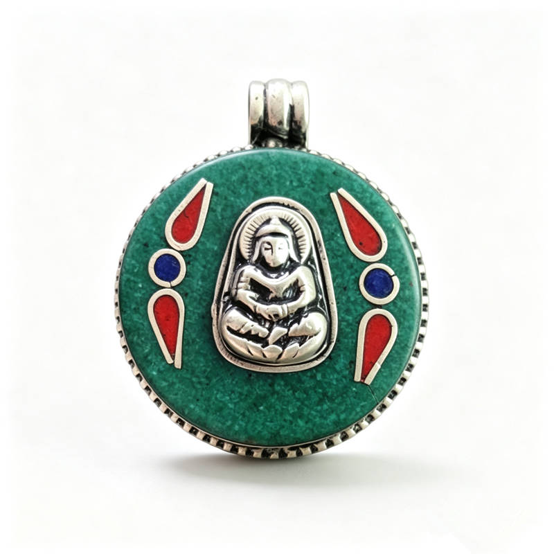 Tibetaanse Boeddha Amulet Hang - Ethnic Fashion Com recensie en prijs