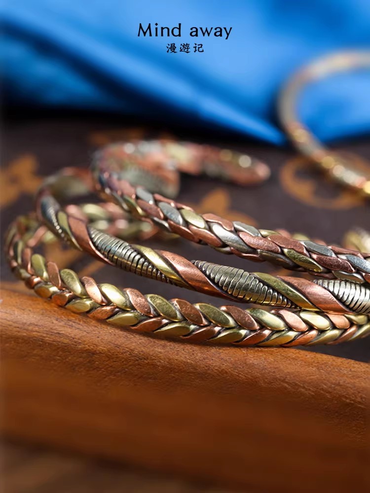Indiase sieraden rode koperen  - Ethnic Fashion Com recensie en prijs
