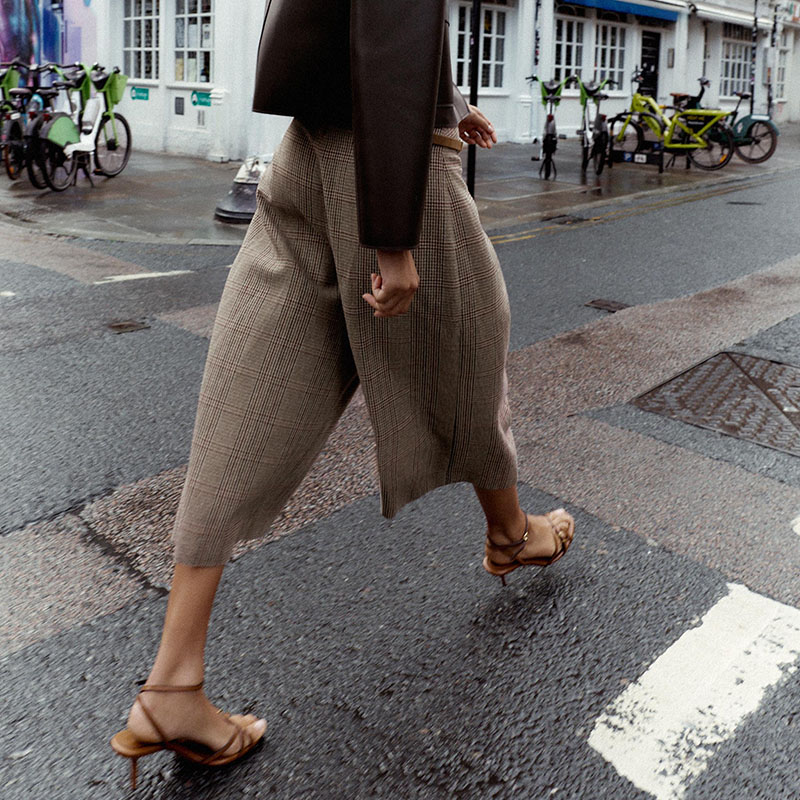 Hoge taille losse geruite lang - Ethnic Clothing & Online Fashion Store Khaadi Us recensie en prijs