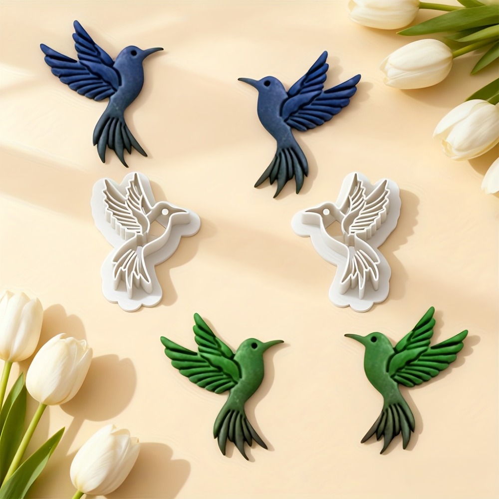 2 stuks vliegende kolibrie pol - Ethnic Fashion Jewellery recensie en prijs