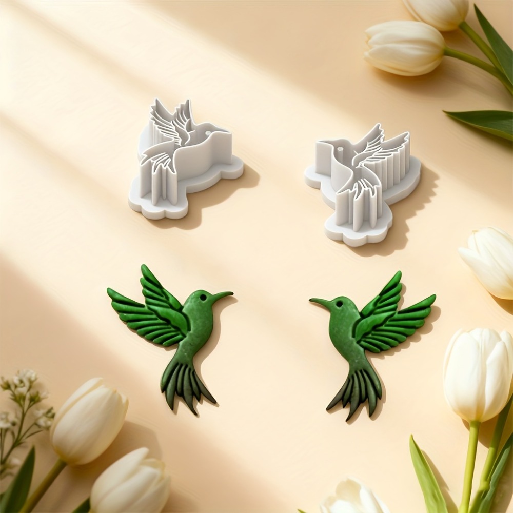 2 stuks vliegende kolibrie pol - Ethnic Fashion Jewellery recensie en prijs