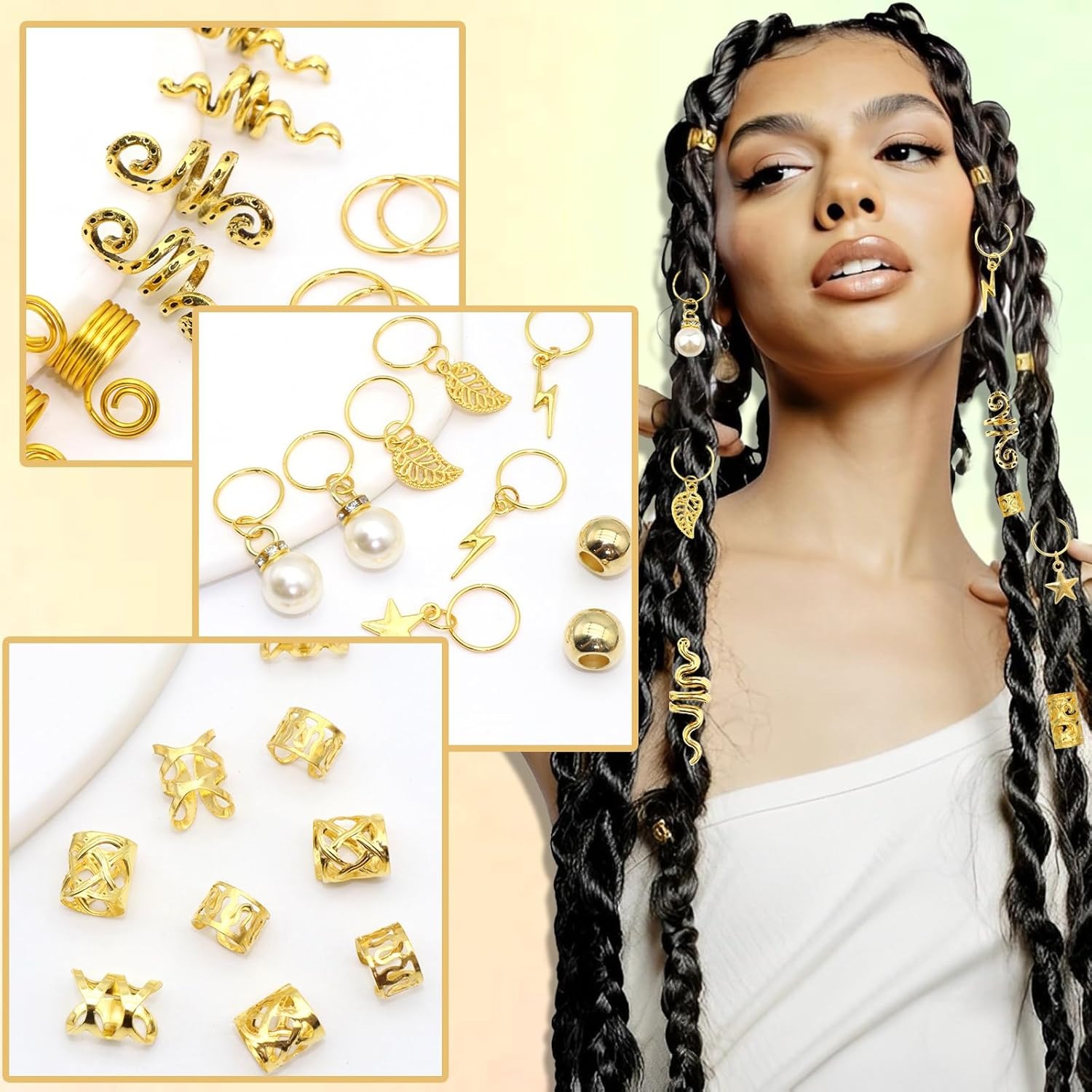 220 stuks haaraccessoires, dam - Ethnic Fashion Jewellery recensie en prijs