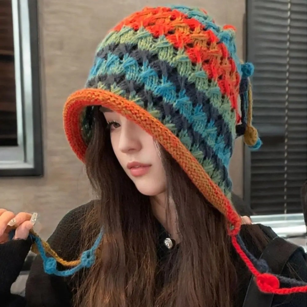 Modieuze regenbooggestreepte g - Winter Ethnic Fashion For Women recensie en prijs