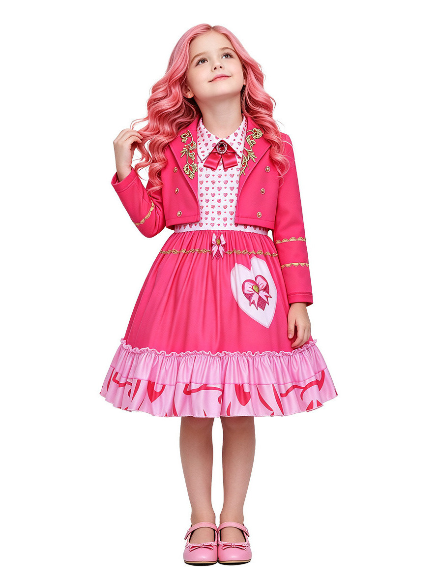 Nieuwe roze jurk cosplay perfo - Ethnic Fashion Online recensie en prijs