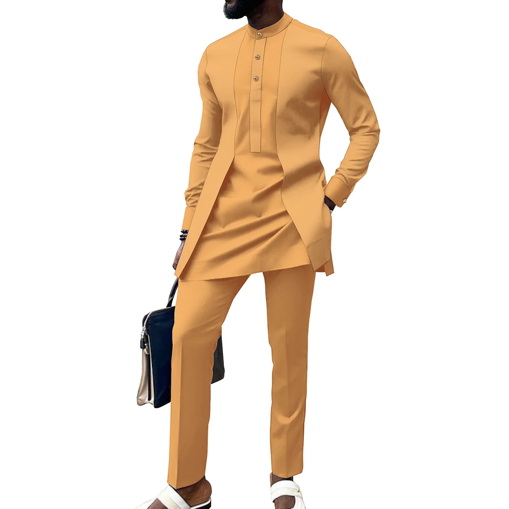 Afrikaanse heren formele kledi - Dashiki Shirt Men recensie en prijs