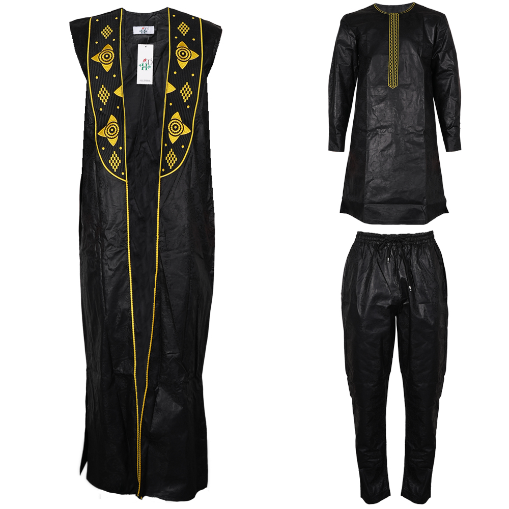 3-delige set Afrikaanse kledin - Dashiki Shirt Men recensie en prijs