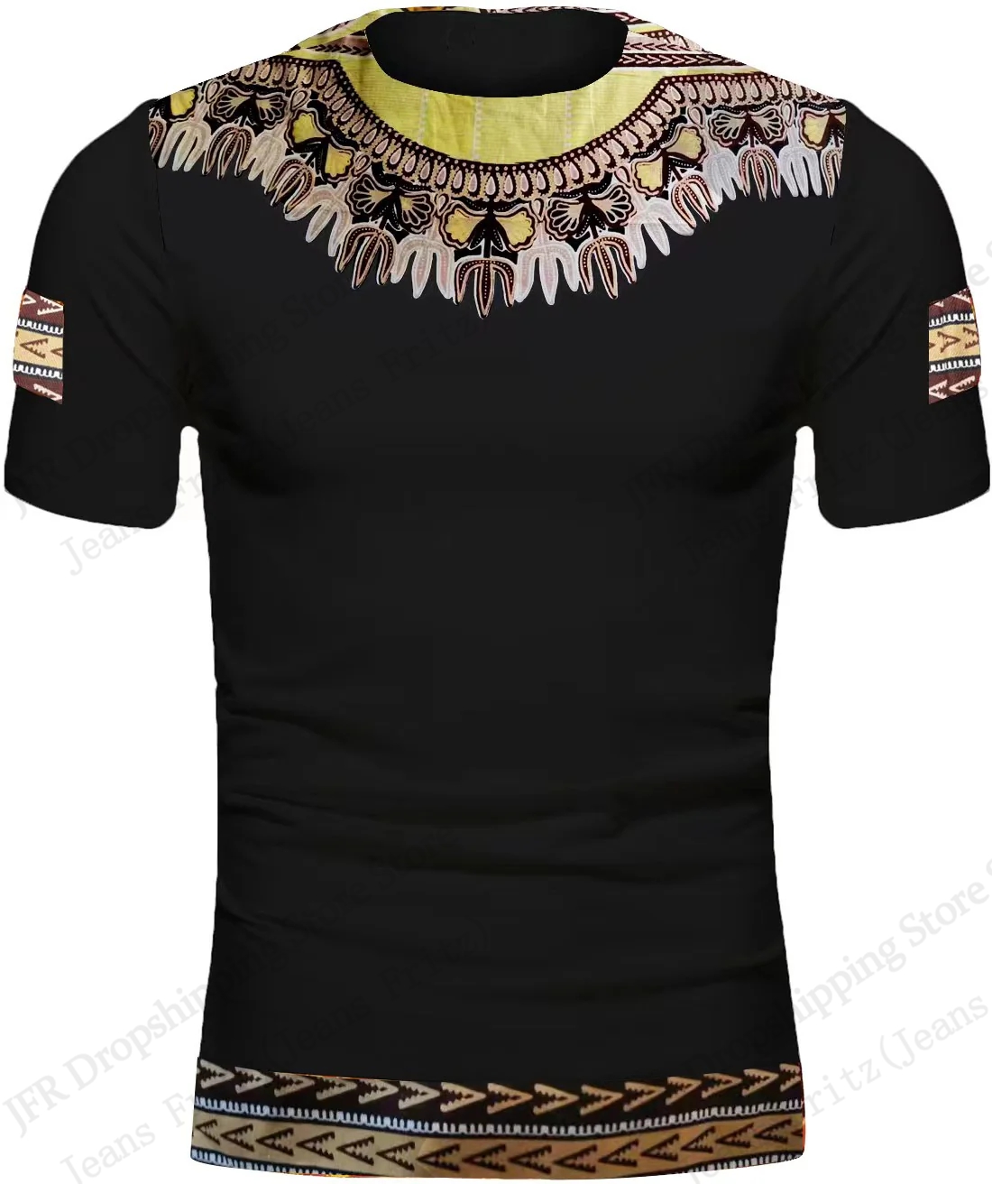 Etnisch Nationaal Festival Das - Dashiki Shirt Men recensie en prijs